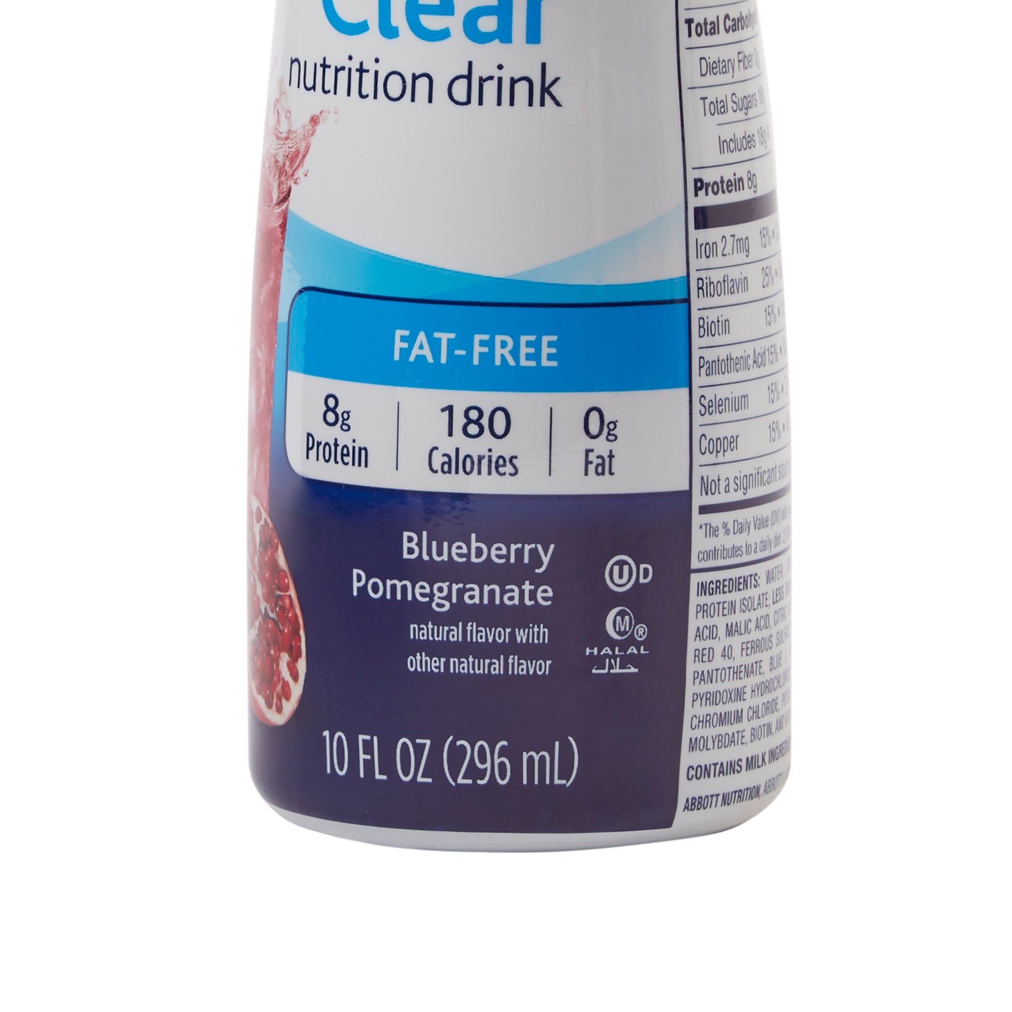 Ensure® Clear Blueberry Pomegranate Nutrition Liquid - 10oz (4 Pack)