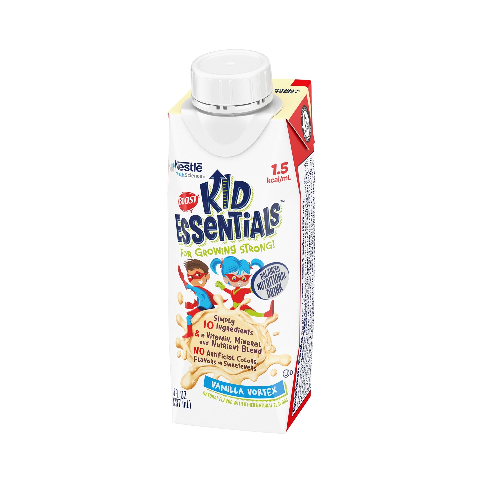 Boost Kid Essentials 1.5 Vanilla Pediatric Supplement, 24 Cartons, 8 oz