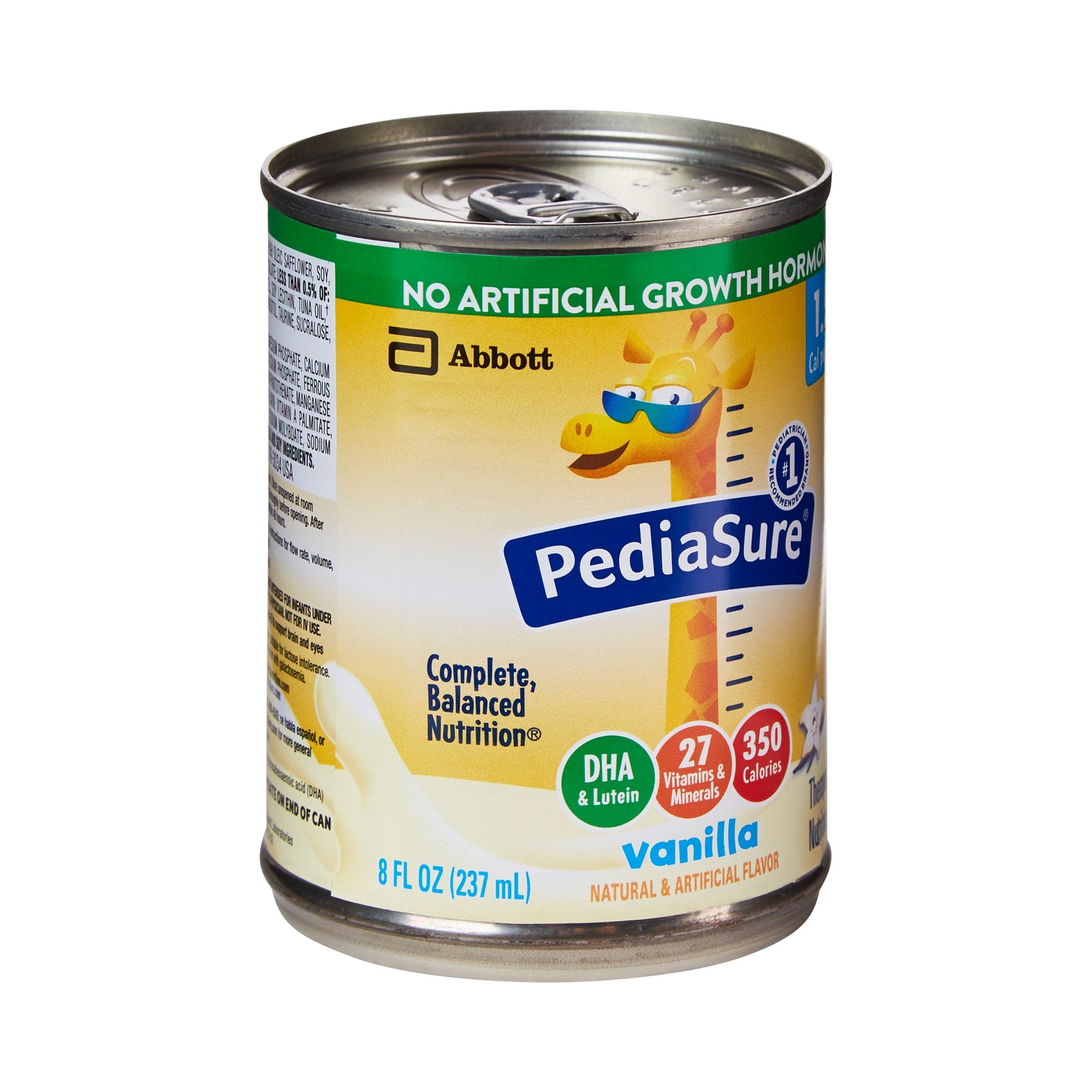 PediaSure® 1.5 Cal Vanilla: Pediatric Nutrition Supplement 8 oz. (24 Pack)