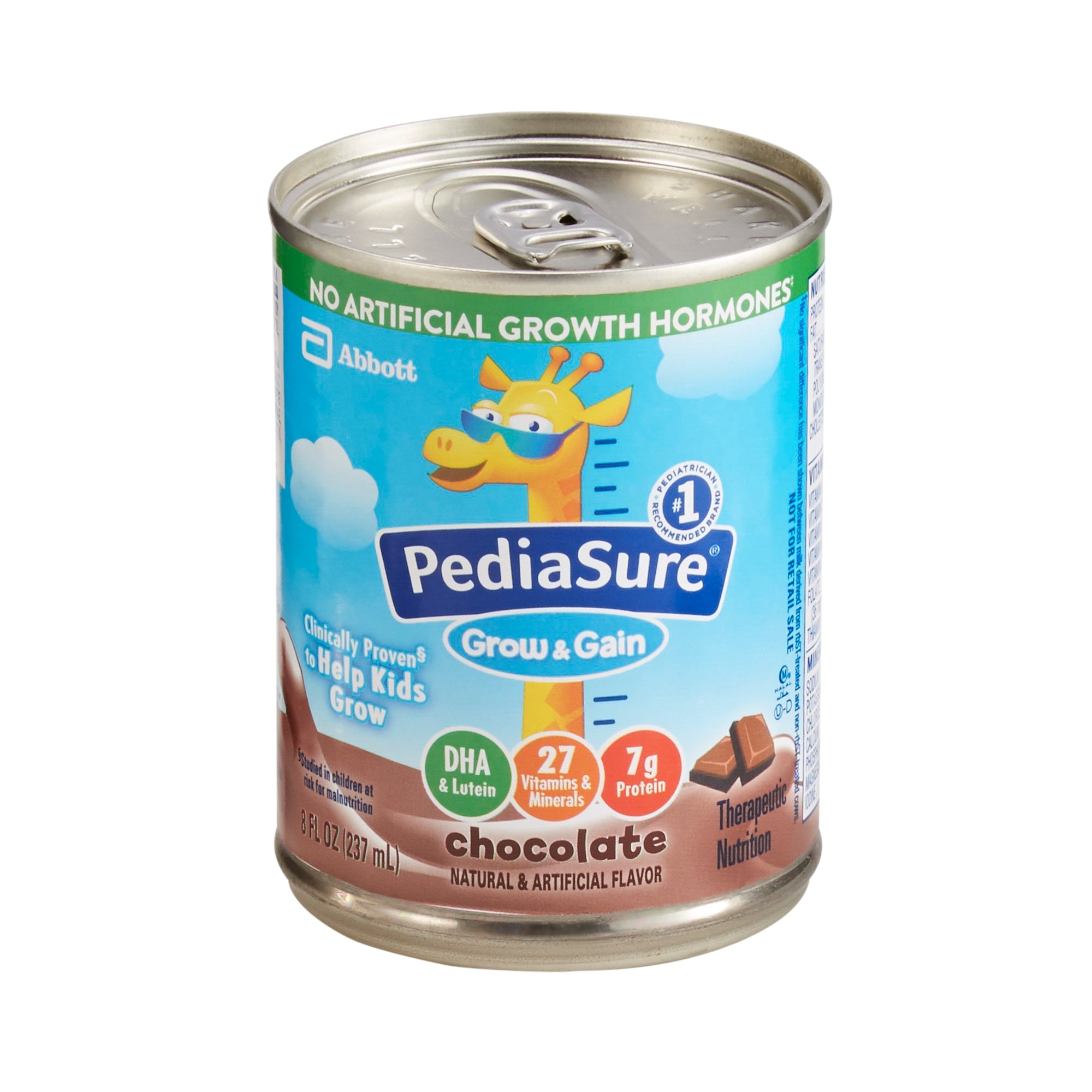 PediaSure® Grow & Gain Chocolate Flavor Pediatric Supplement, 8 oz. (24 Pack)