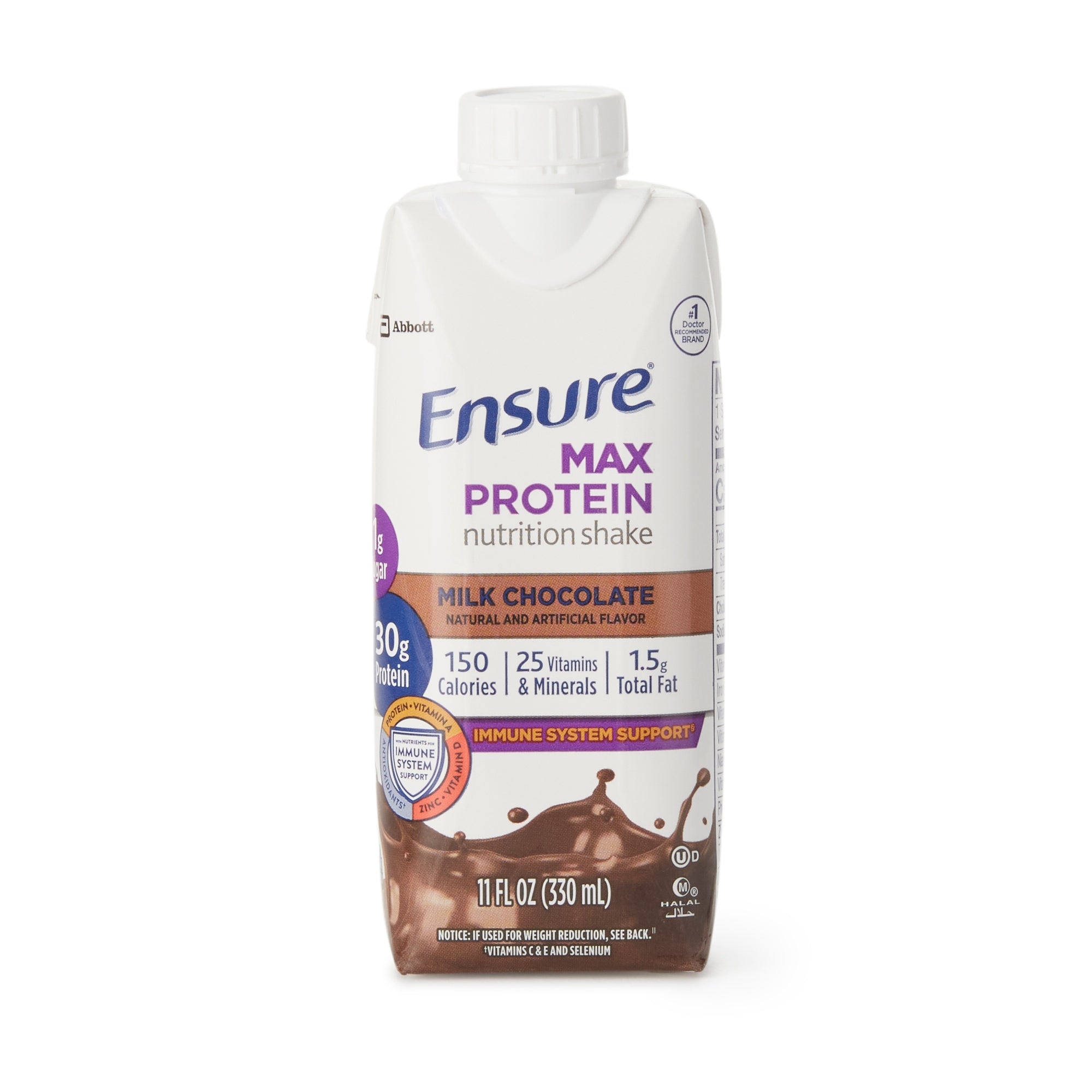 Ensure Max Protein Nutrition Shake - Milk Chocolate, 11oz, 12 Pack