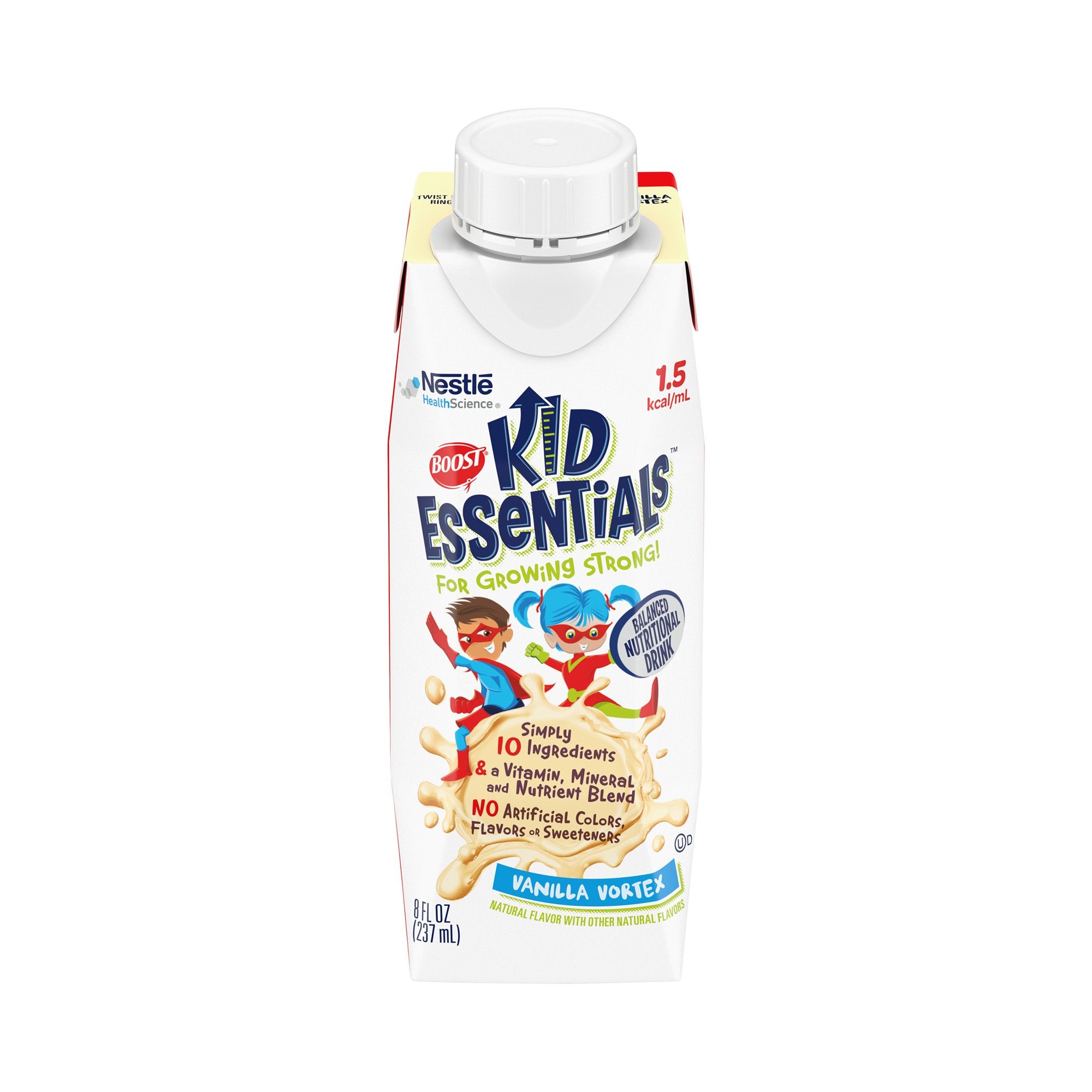 Boost Kid Essentials 1.5 Vanilla Pediatric Supplement, 24 Cartons, 8 oz