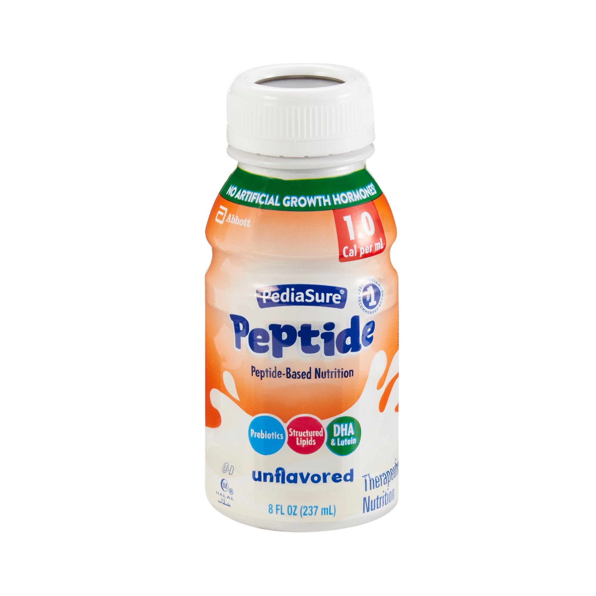PediaSure® Peptide 1.0 Cal Vanilla Pediatric Oral Supplement, 8-ounce Bottle (24 Units)