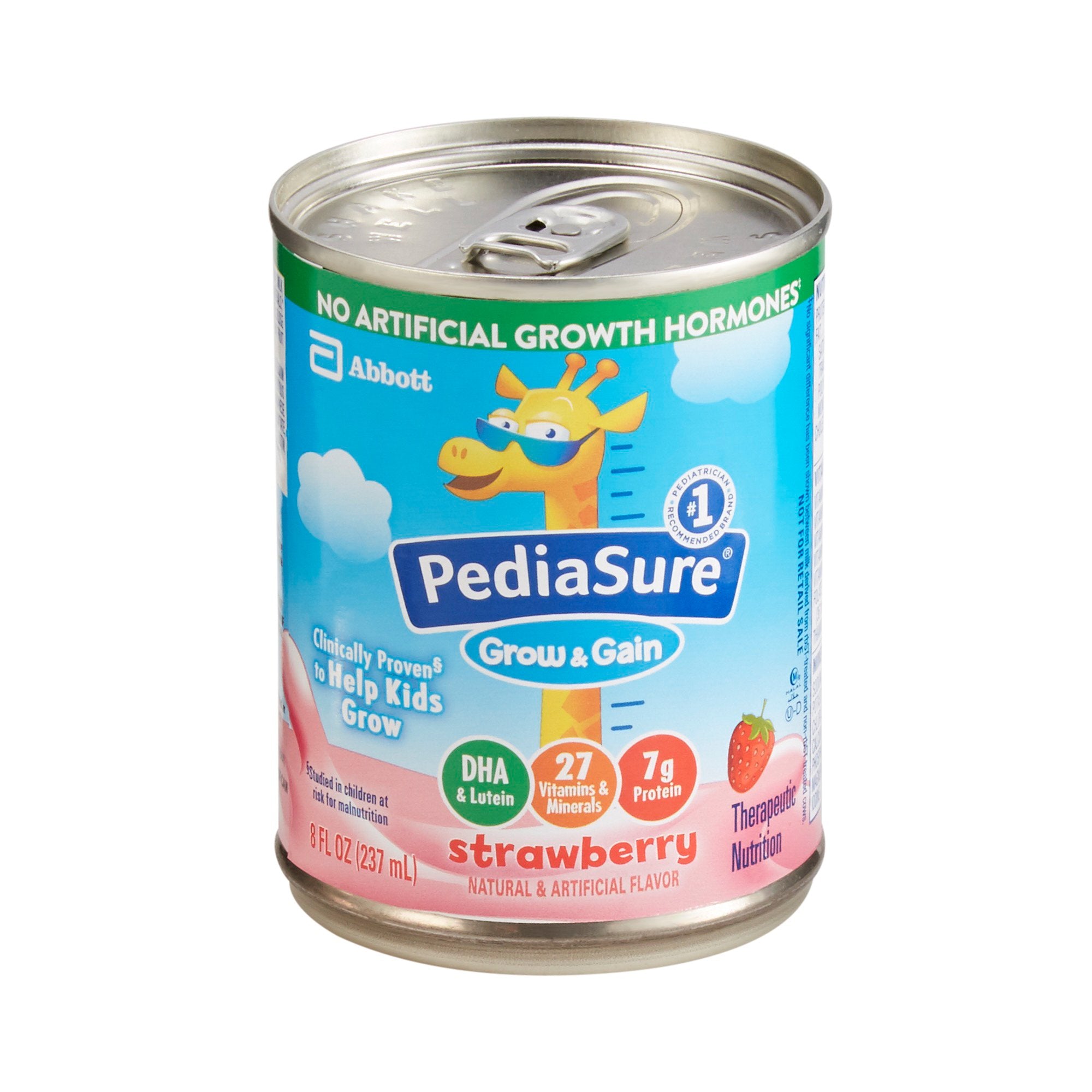 PediaSure® Grow & Gain Strawberry Pediatric Supplement, 8 oz - 24 Pack